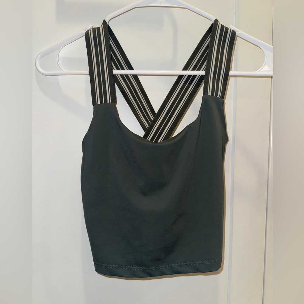 Beyond Yoga Lux Stripe Hype Tank